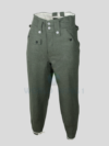 WW2 German M43 Field Grey Wool Trousers – Heer Army WWII Military Uniform Reproduction